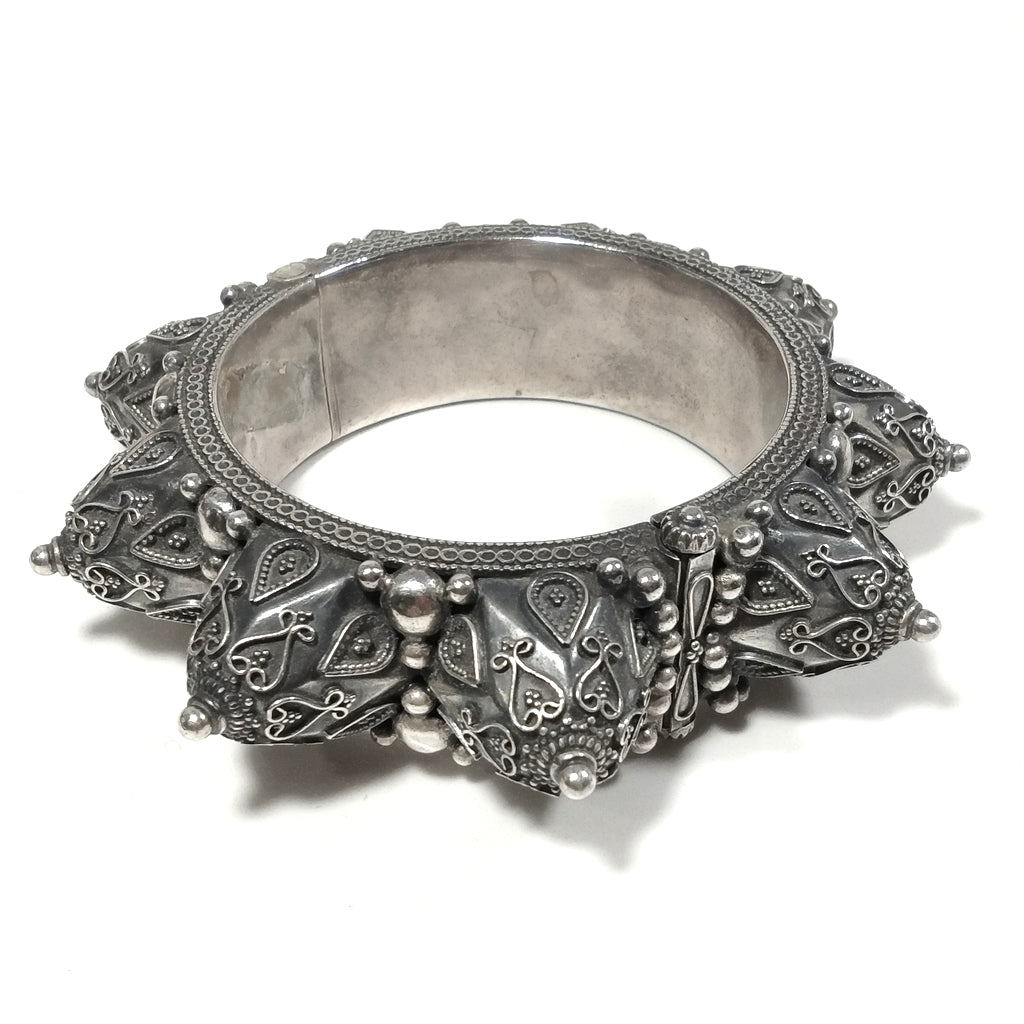 Bracciale ETNICO artigianale in argento 925