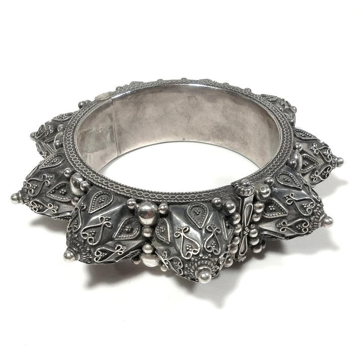 Bracciale ETNICO artigianale in argento 925