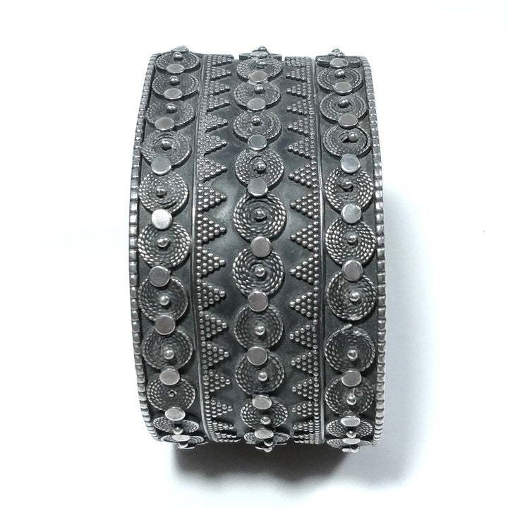 Bracciale ETNICO in argento 925 Bracciale artigianale | Bracciale Schiava