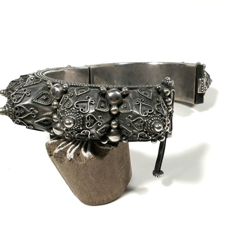 Bracciale ETNICO artigianale in argento 925