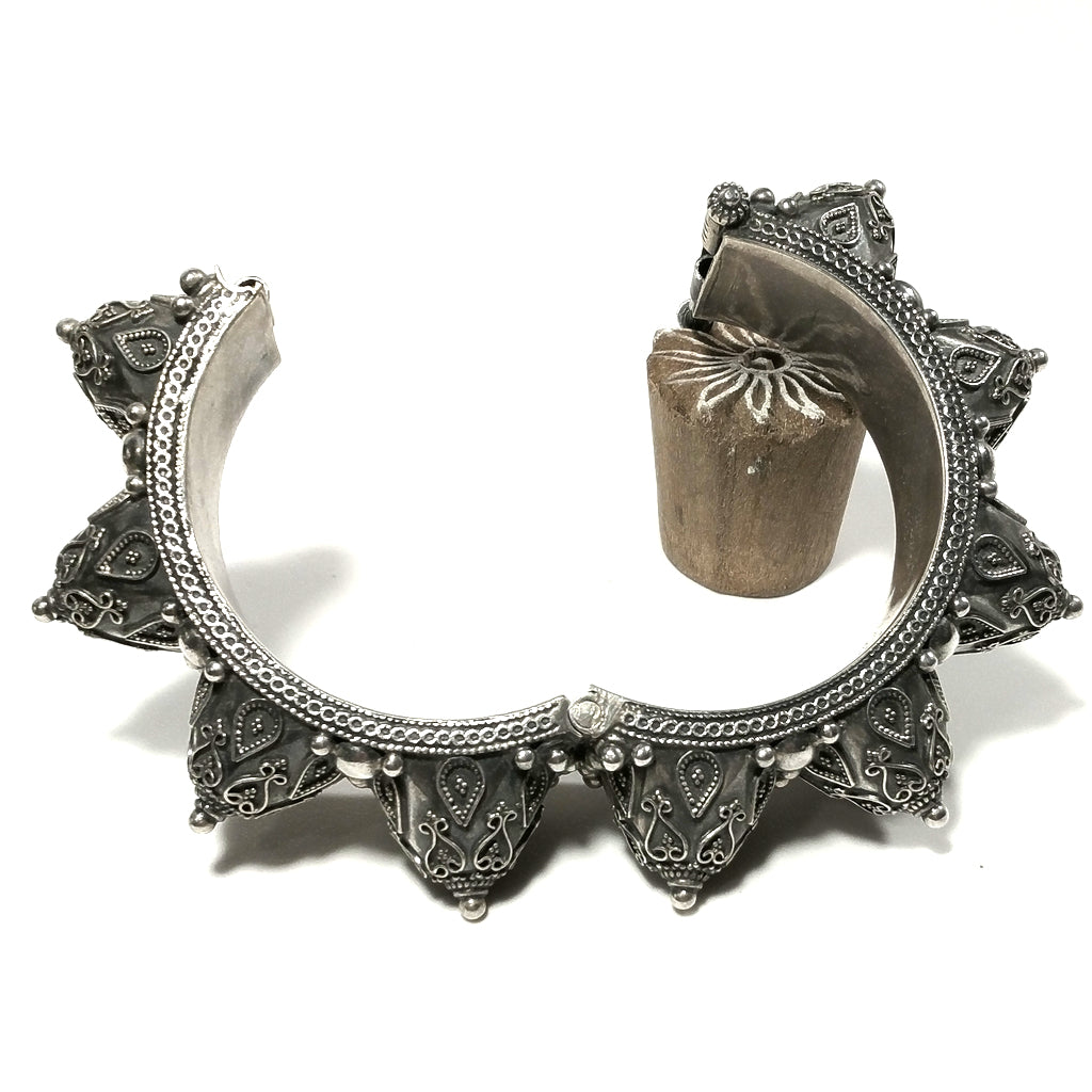 Bracciale ETNICO artigianale in argento 925