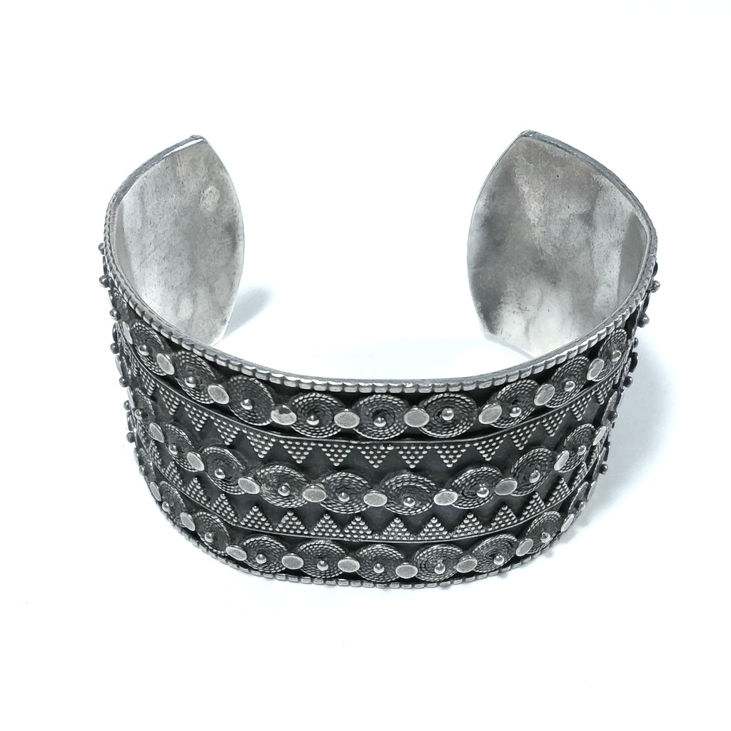 Bracciale ETNICO in argento 925 Bracciale artigianale | Bracciale Schiava