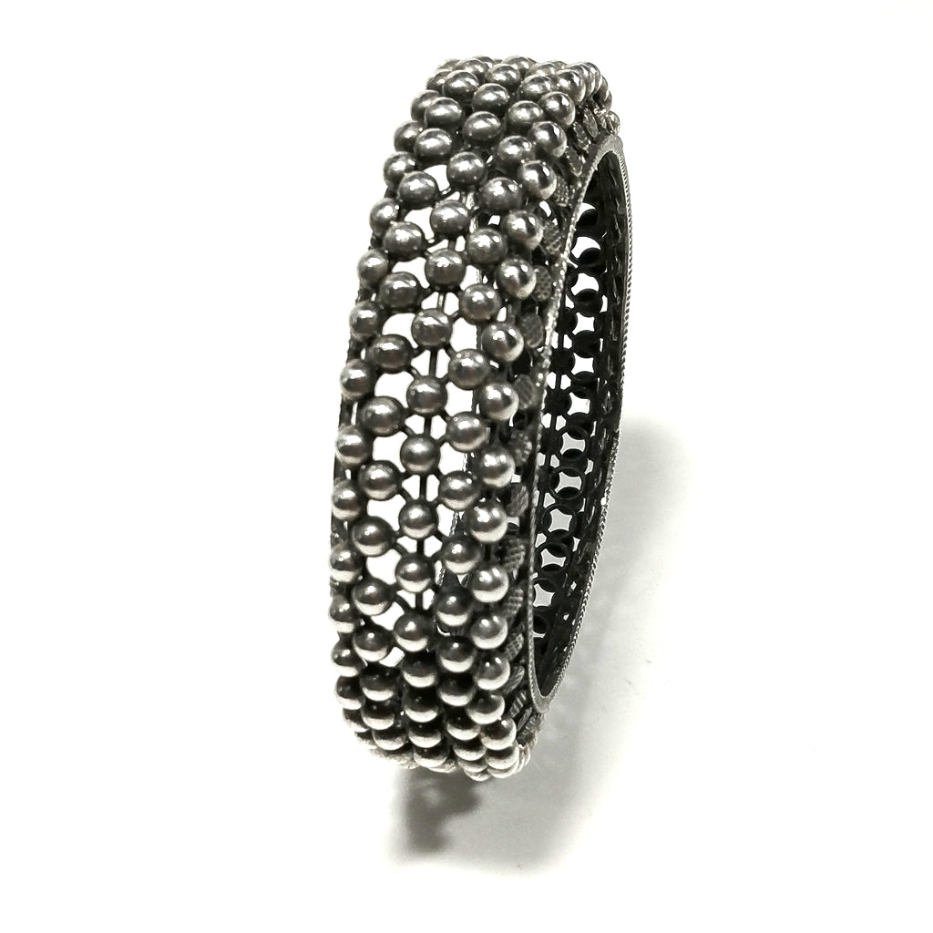 Bracciale ETNICO in argento 925 Bracciale artigianale | BRACCIALI IN ARGENTO