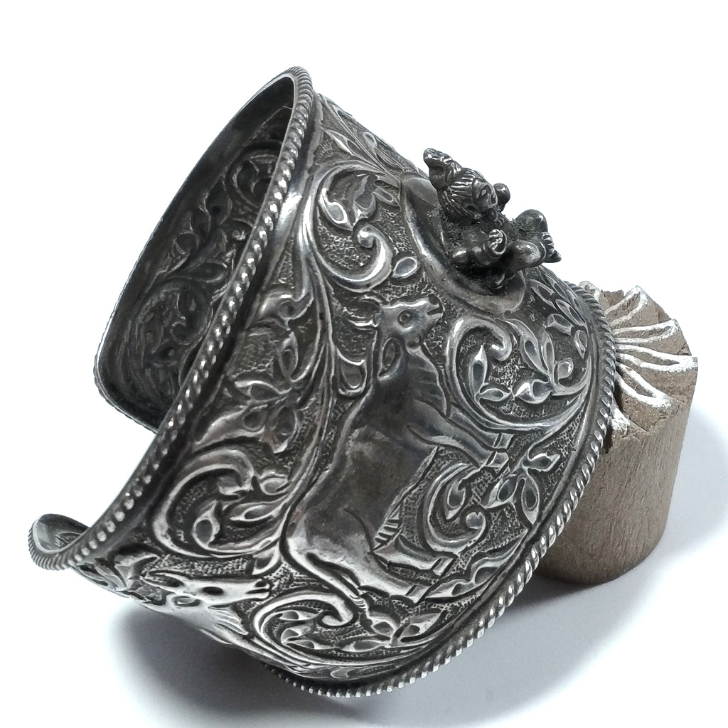 Bracciale ETNICO in argento 925 Bracciale artigianale | Bracciale Schiava