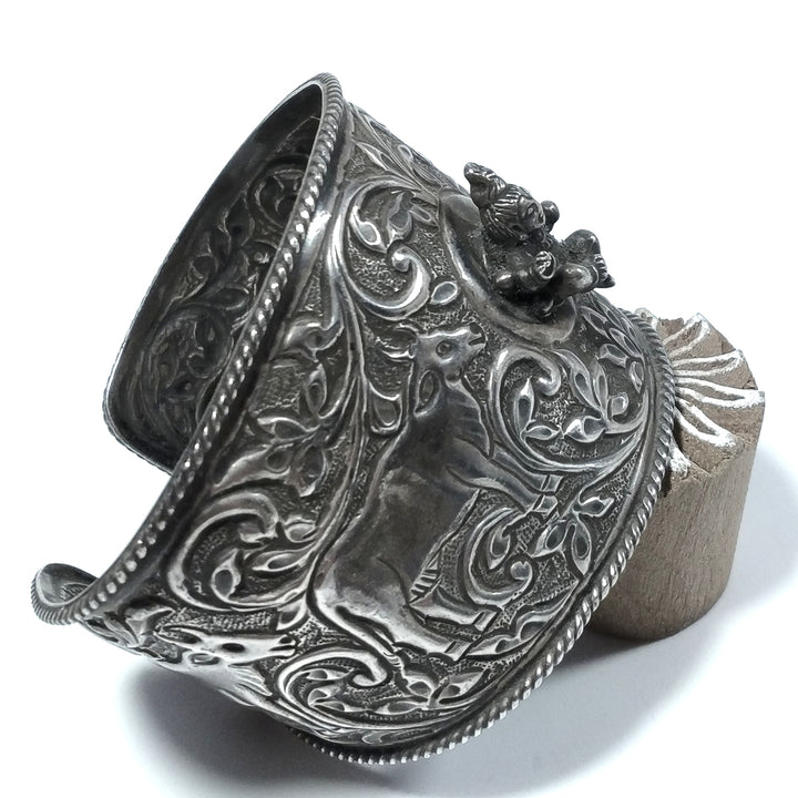 Bracciale ETNICO in argento 925 Bracciale artigianale | Bracciale Schiava
