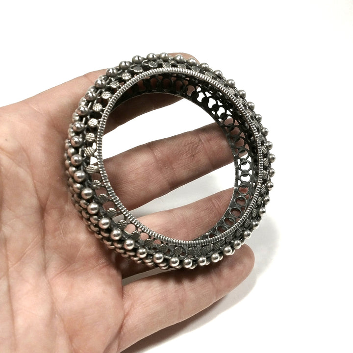 Bracciale ETNICO in argento 925 - CALCUTTA