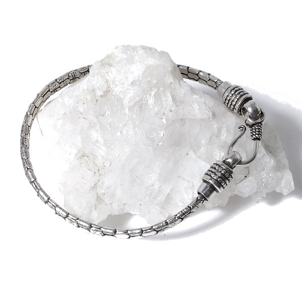 Bracciale etnico in argento 925 | Bracciale argento | Bracciale Serpente | Snake