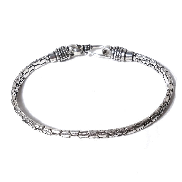 Bracciale etnico in argento 925 | Bracciale argento | Bracciale Serpente | Snake