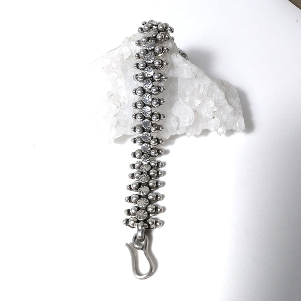 Bracciale etnico in argento 925 | Bracciale argento | Bracciale etnico