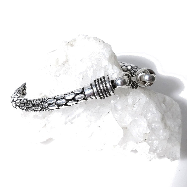 Bracciale etnico in argento 925 | Bracciale argento | Bracciale Serpente | Snake