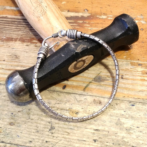 Bracciale etnico in argento 925 | Bracciale argento | Bracciale Serpente | Snake