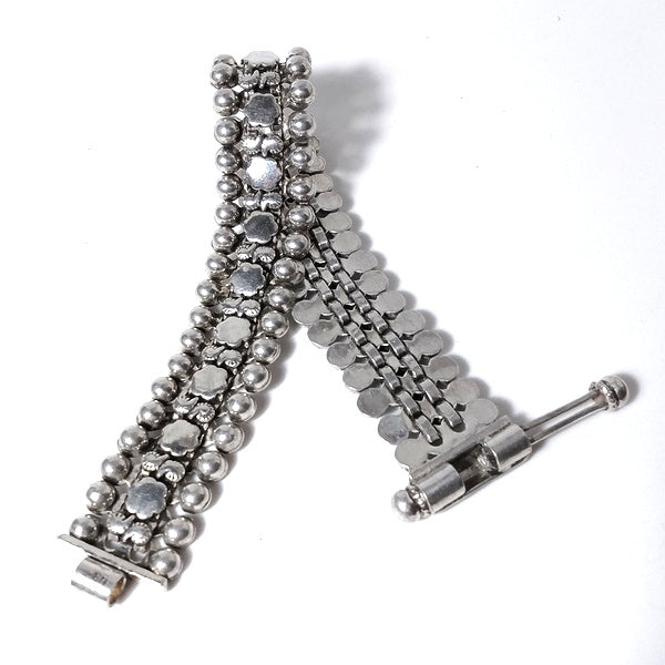 Bracciale etnico in argento 800 | Bracciale argento | Bracciale etnico