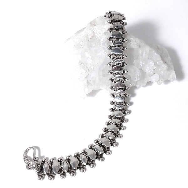 Bracciale etnico in argento 925 | Bracciale argento | Bracciale etnico