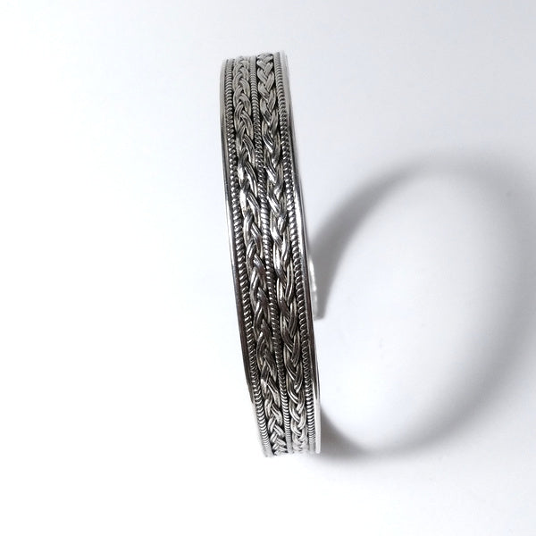 Bracciale PONDICHERRY argento da UOMO - rigido | Gioielli da Uomo