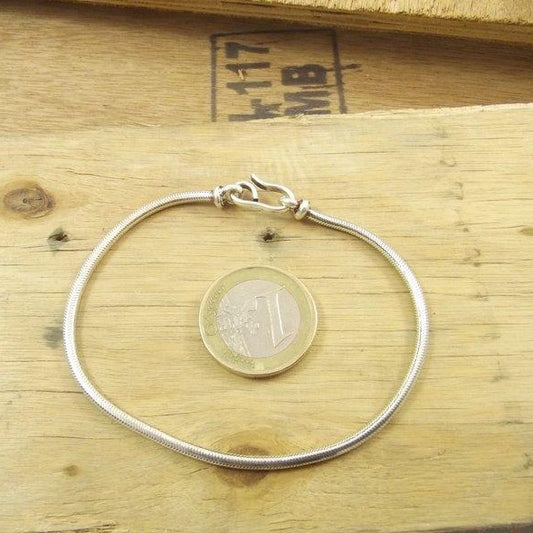 Bracciale argento 925 SNAKE - TEEKOI