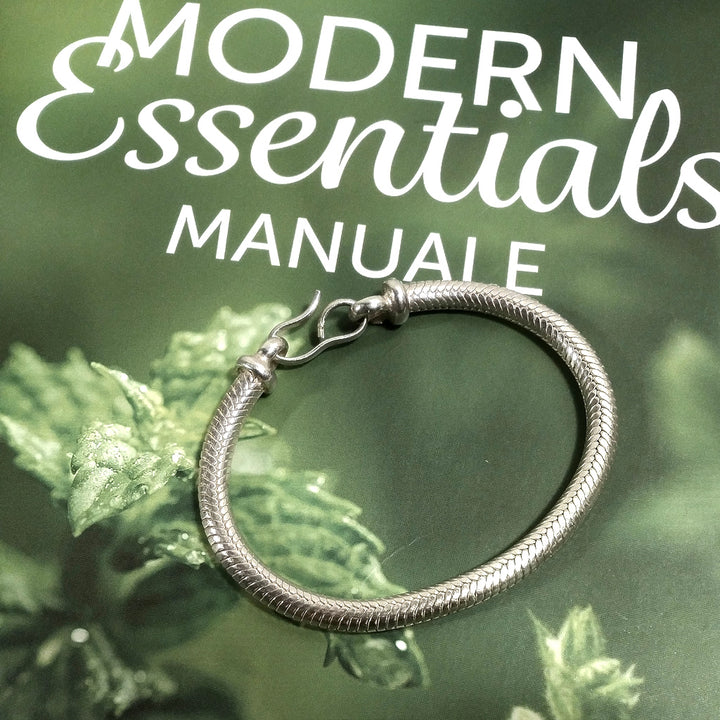 Bracciale Snake argento tondo 662 | Bracciale da UOMO e DONNA