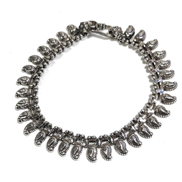 Bracciale etnico CHAKRIT in argento 925 | Bracciali indiani SNAKE originali - Il mondo di Wit