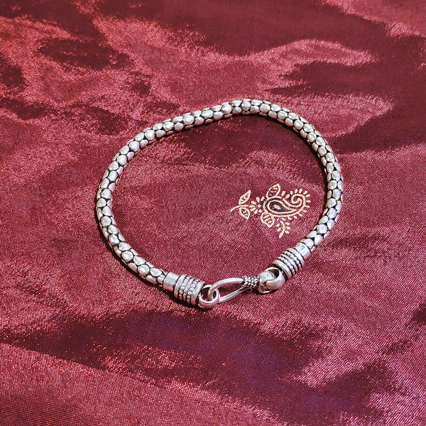 Bracciale ETNICO in argento 925 | Bracciale argento | Bracciale Serpente | Snake