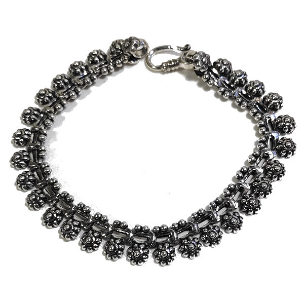 Bracciale etnico CHAITAL in argento 925 | Bracciali indiani SNAKE originali - Il mondo di Wit