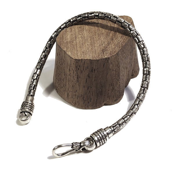 Bracciale ETNICO HAVYA in argento 925 | Bracciale argento | Bracciale Serpente | Snake