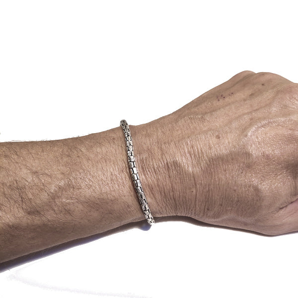 Bracciale ETNICO HAVYA in argento 925 | Bracciale argento | Bracciale Serpente | Snake