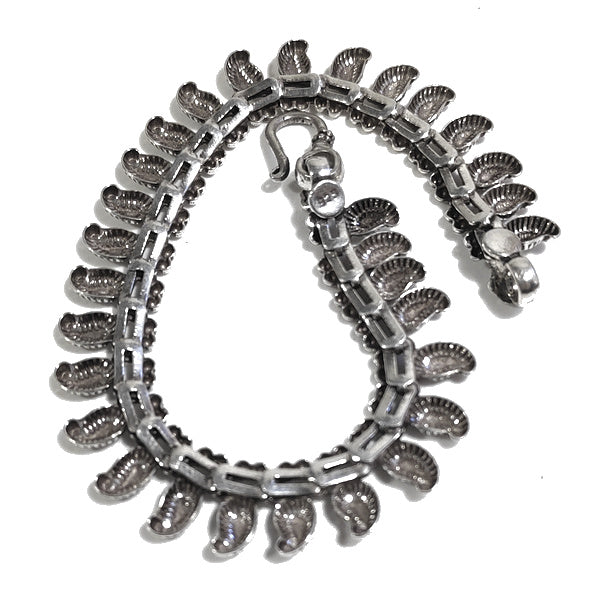 Bracciale etnico CHAKRIT in argento 925 | Bracciali indiani SNAKE originali - Il mondo di Wit