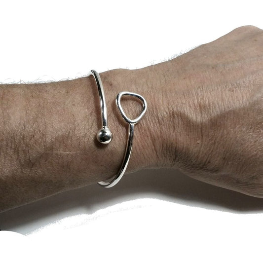 Bracciale d'argento in argento 925 Bracciale TRIANGOLO | GIOIELLI IN ARGENTO – immagine2