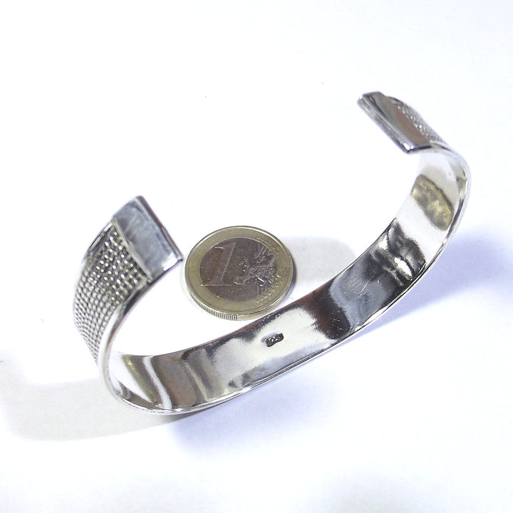 Bracciale rigido da UOMO in argento 925 - ETNICO