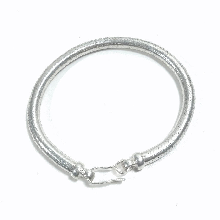 Bracciale Snake argento 925 tondo | Bracciale da UOMO e DONNA | Coda di topo