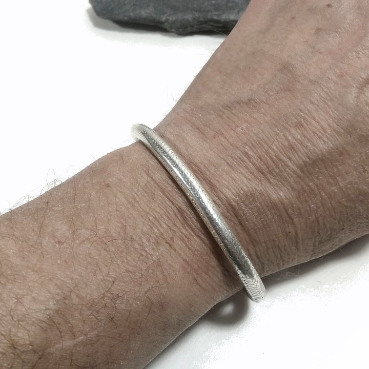 Bracciale Snake argento 925 tondo | Bracciale da UOMO e DONNA | Coda di topo