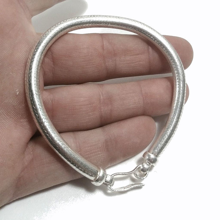 Bracciale Snake argento 925 tondo | Bracciale da UOMO e DONNA | Coda di topo