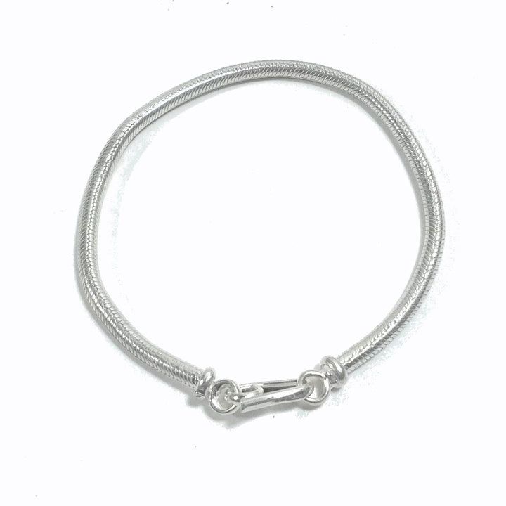 Bracciale Snake argento 925 tondo | Bracciale da UOMO e DONNA | Coda di topo