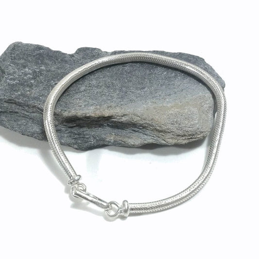 Bracciale Snake argento 925 tondo | Bracciale da UOMO e DONNA | Coda di topo