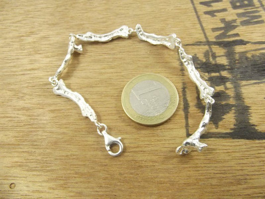 BRACCIALE ramo di CORALLO argento II - ilmondodiwit - Bracciale