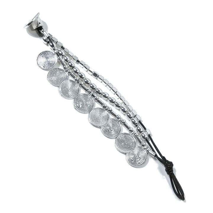 Silver-plated brass bracelets - Men and Women - BRASS JEWELRY