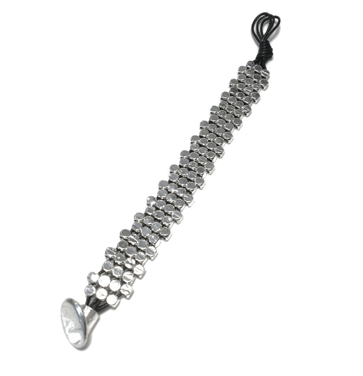Silver-plated brass bracelets - Men and Women - BRASS JEWELRY