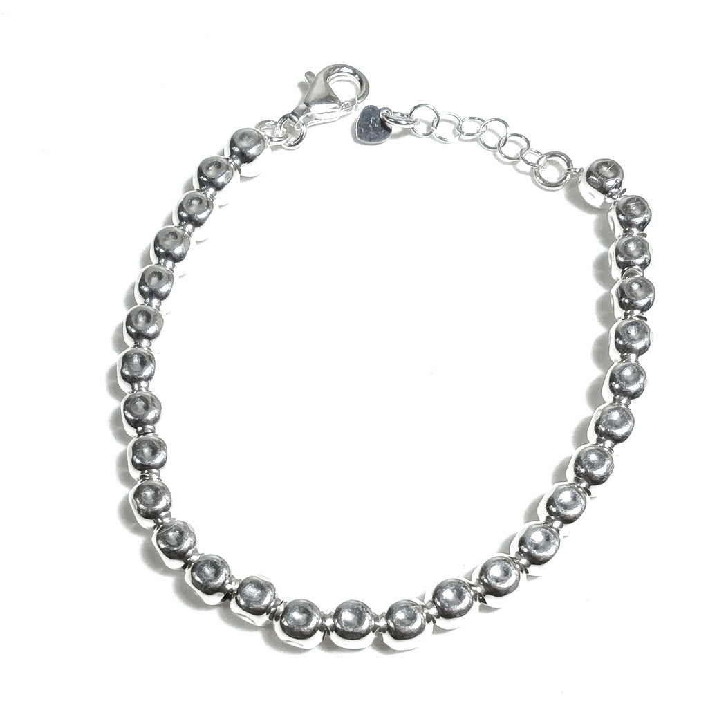 Bracciale artigianale in argento 925 | BRACCIALI IN ARGENTO