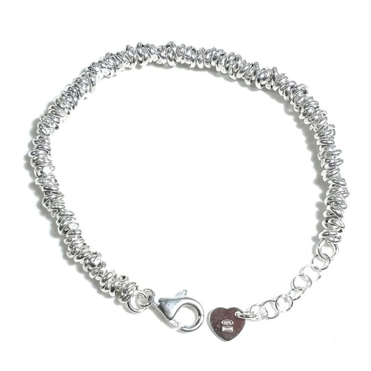 BRACCIALE ARGENTO a dischi leggeri | Gioielli d'argento