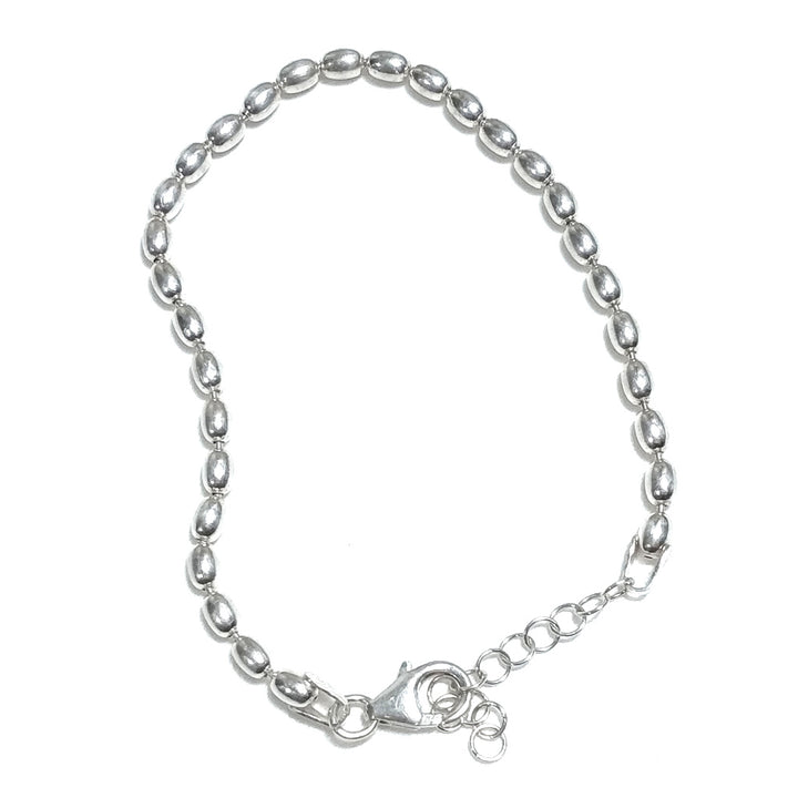 Bracciale con olive d'argento 925 piccoli | Bracciali d'argento | UOMO DONNA