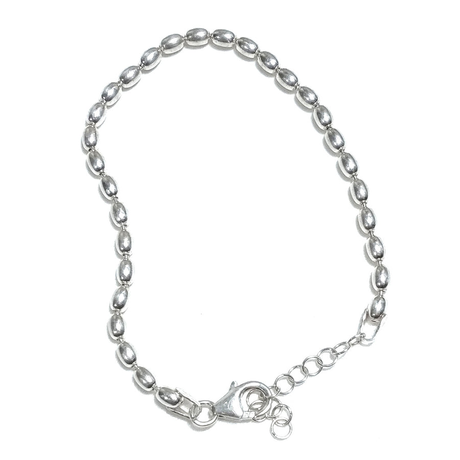 Bracciale con olive d'argento 925 piccoli | Bracciali d'argento | UOMO DONNA