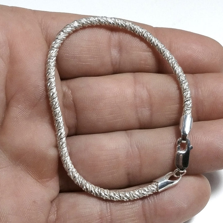 Bracciale argento 925 stile snake | Gioielli argento pandora