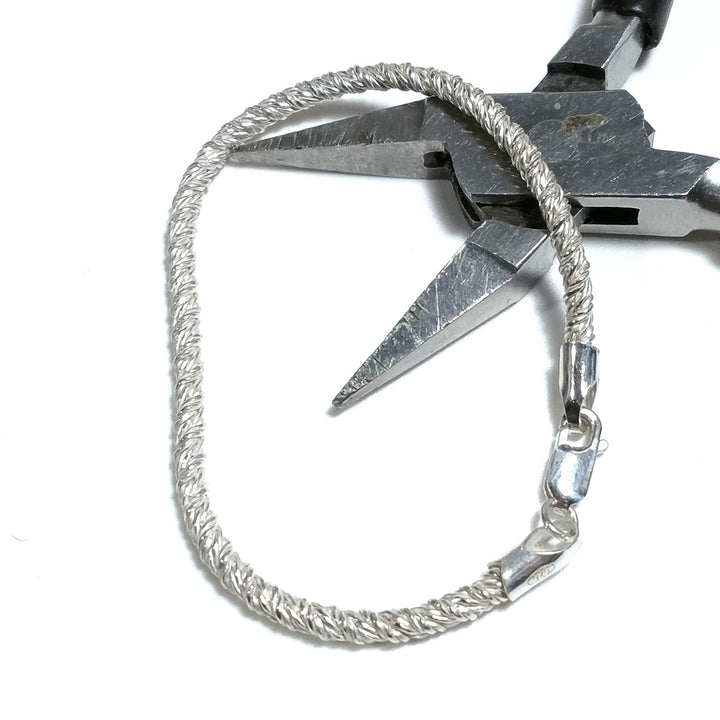 Bracciale argento 925 stile snake | Gioielli argento