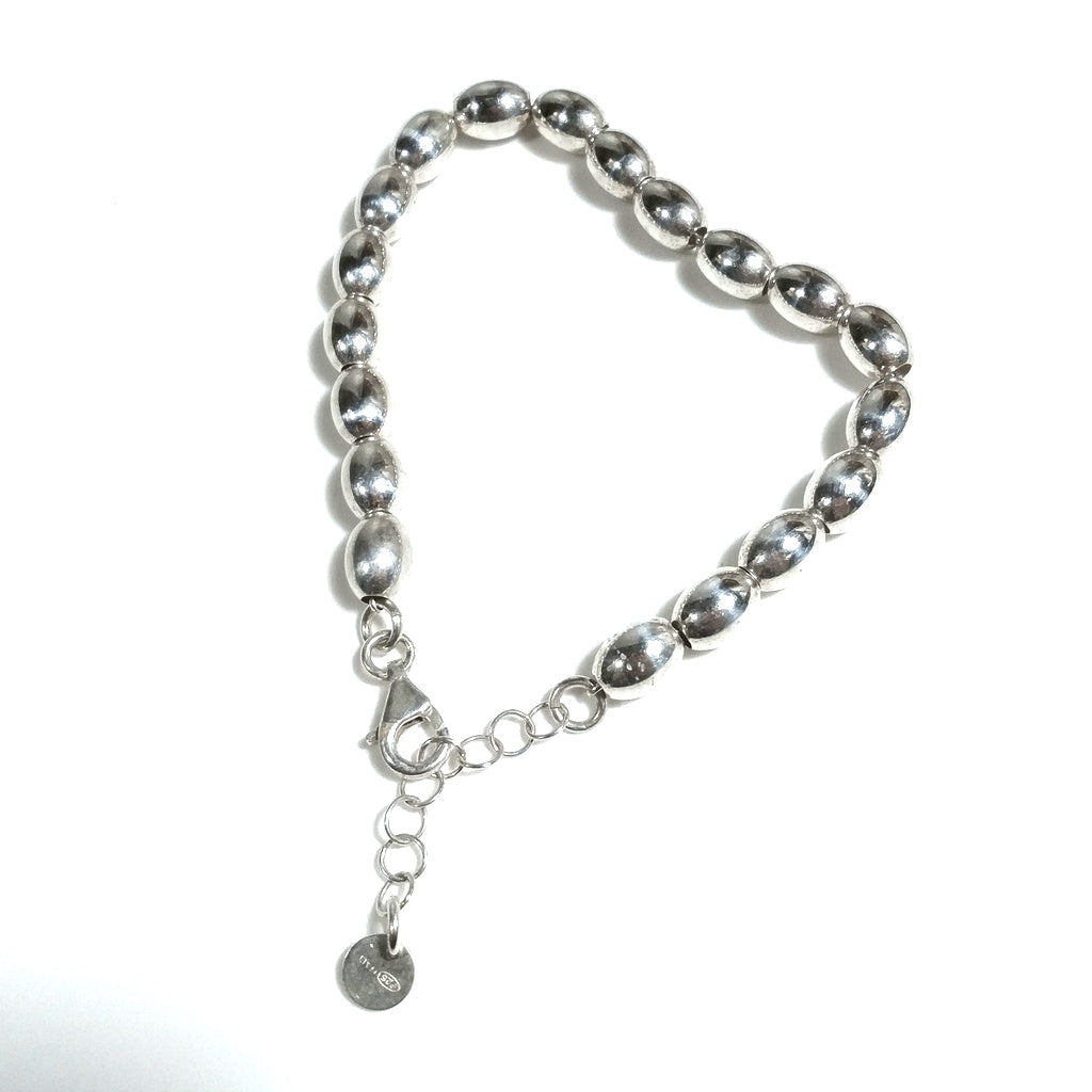 Bracciale con olive d'argento | GIOIELLI d'argento