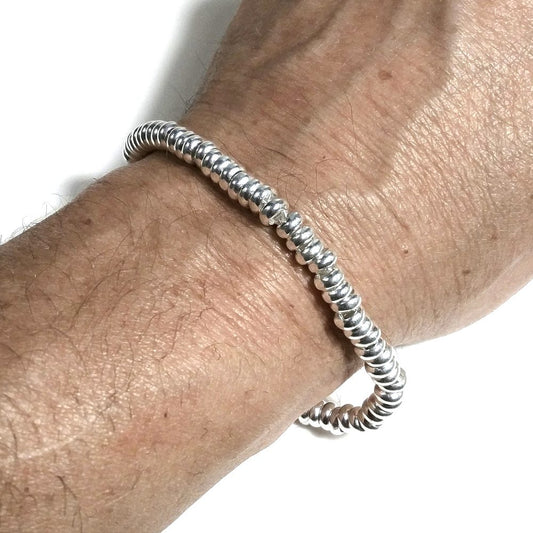 BRACCIALE ARGENTO a dischi leggeri | Gioielli d'argeno