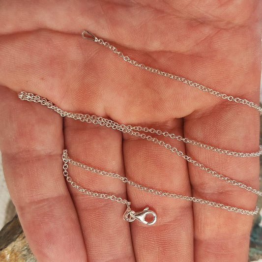 COLLANA argento 925 morbida fine - ROLLÓ