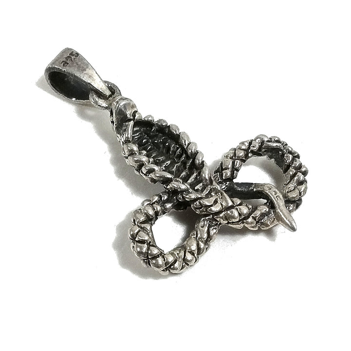 Ciondolo in argento 925 Ciondolo artigianale | SERPENTE