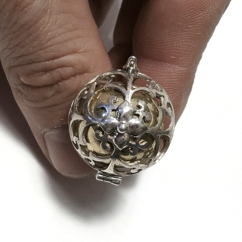 CHIAMA ANGELI | in argento 925 Ciondolo artigianale Ametista | GIOIELLI ETNICI