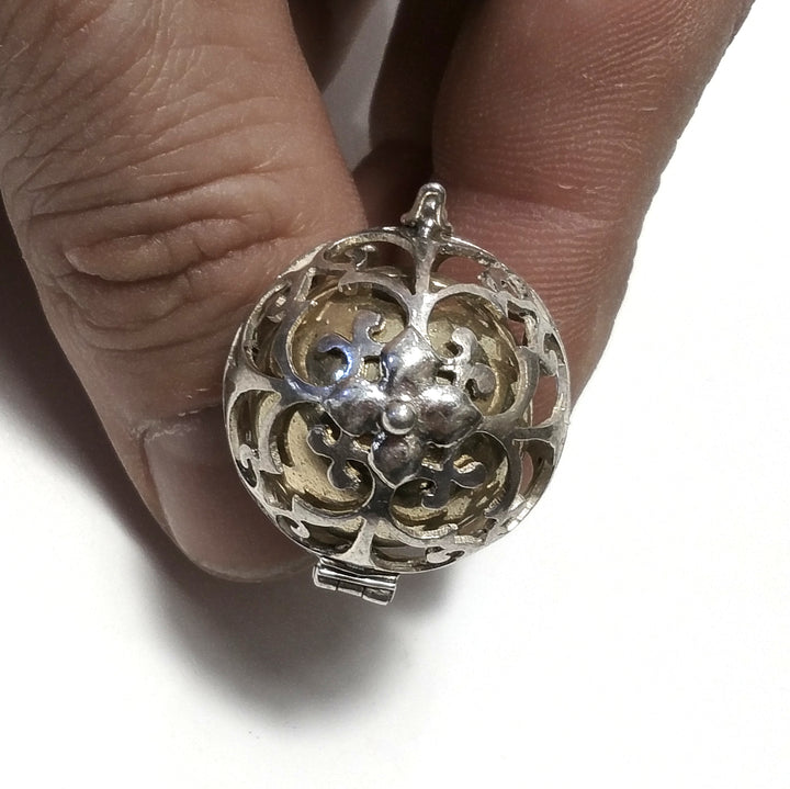CHIAMA ANGELI | in argento 925 Ciondolo artigianale Ametista | GIOIELLI ETNICI