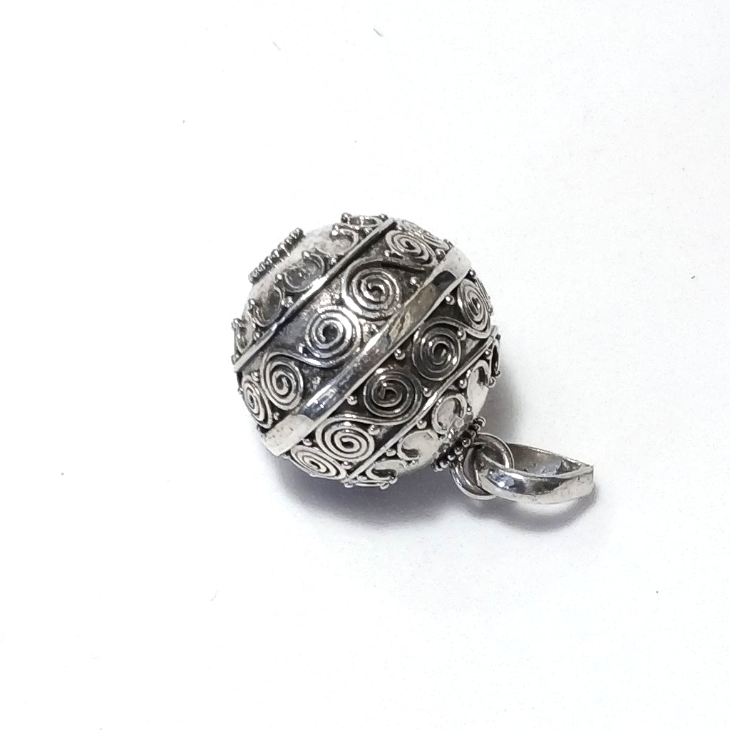 CHIAMA ANGELI | in argento 925 Ciondolo artigianale | GIOIELLI ETNICI