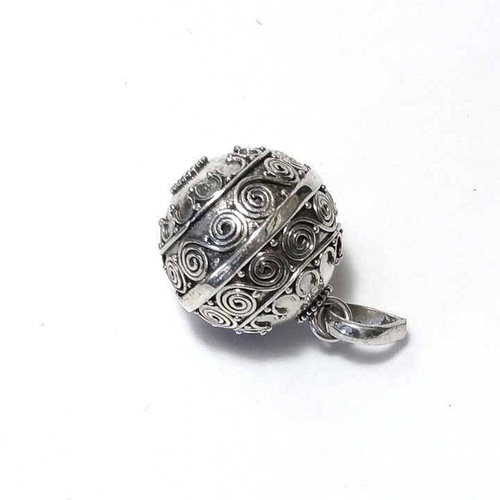 CHIAMA ANGELI | in argento 925 Ciondolo artigianale | GIOIELLI ETNICI
